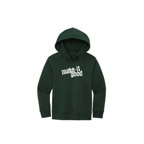 Youth Signature Embroidered Fleece Hoodie