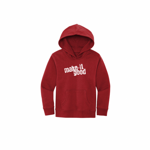 Youth Signature Embroidered Fleece Hoodie